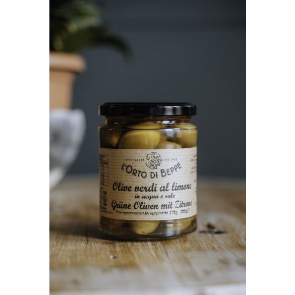 Olive verdi al limone